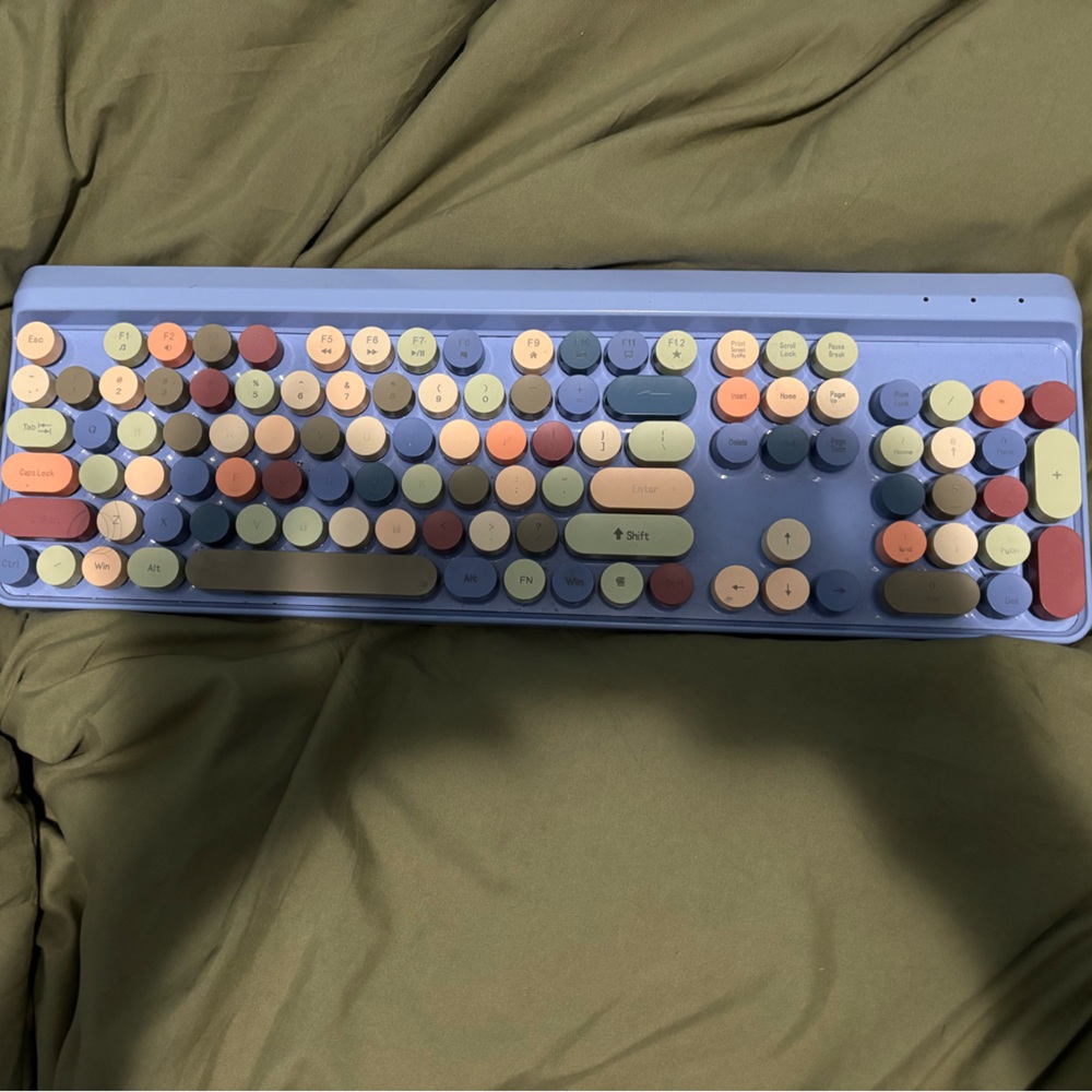 Colorful Retro Keyboard